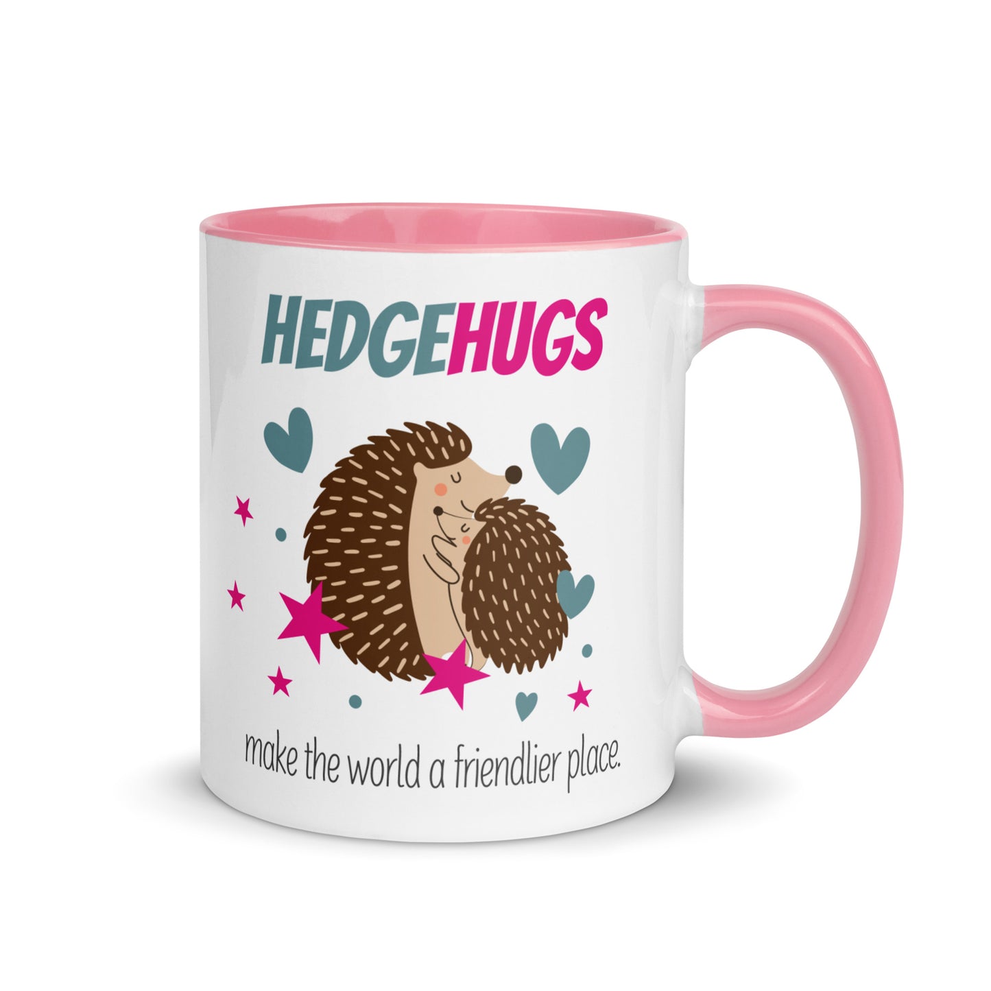Hedgehugs funny coffee mug