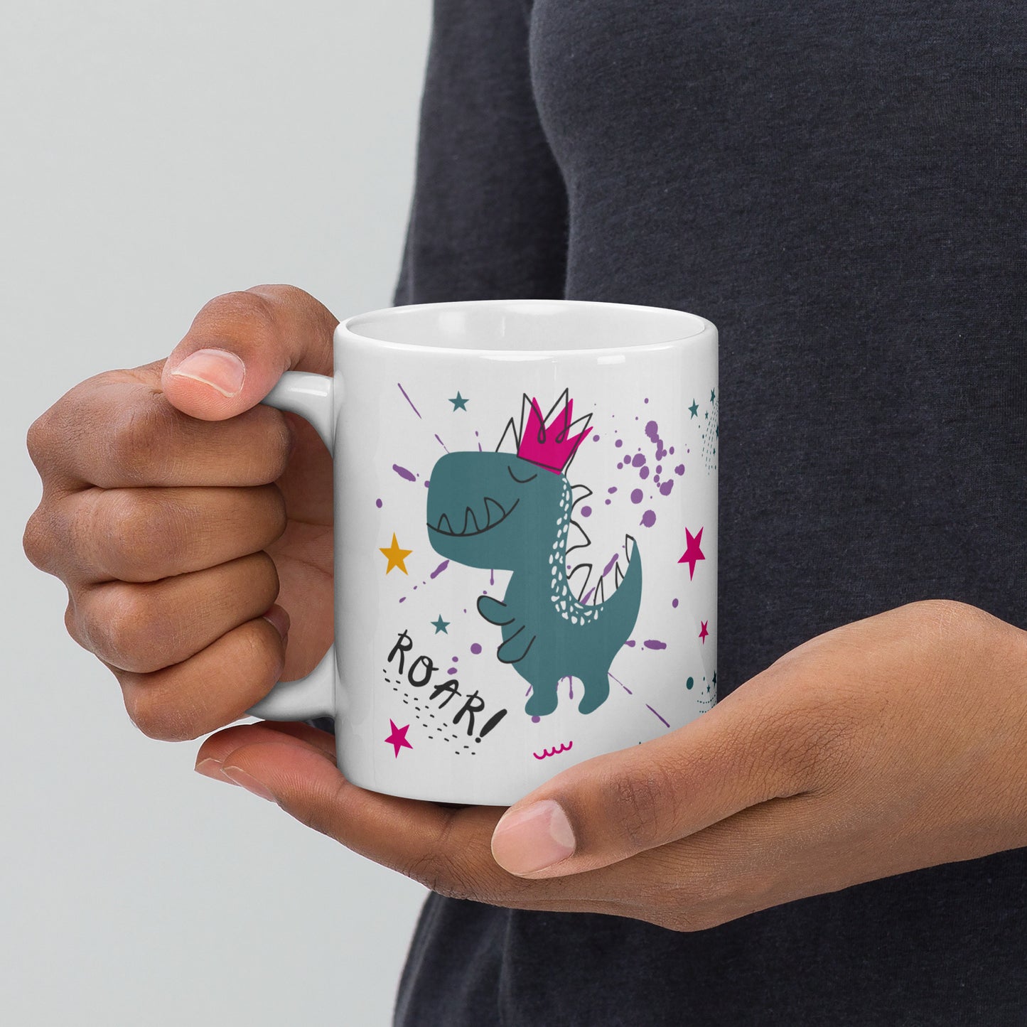 Totally Roarsome! Dinosaur Coffee Mug
